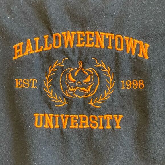 Disney Halloweentown | Embroidered Crewneck Sweatshirt | Size: 3X - Picture 4 of 6
